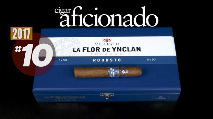 2017年雪茄排名第10名：Villiger La Flor de Ynclan 威利 因克兰之花