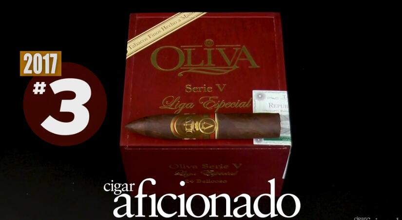 2017年雪茄排名第3名 Oliva Serie V Belicoso 奥利瓦V系列标力高