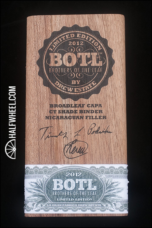 德鲁庄园 DREW ESTATE BOTL.ORG 2012 雪茄