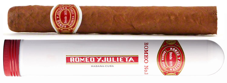 罗密欧银管3号 Romeo y Julieta Romeo No.3 雪茄