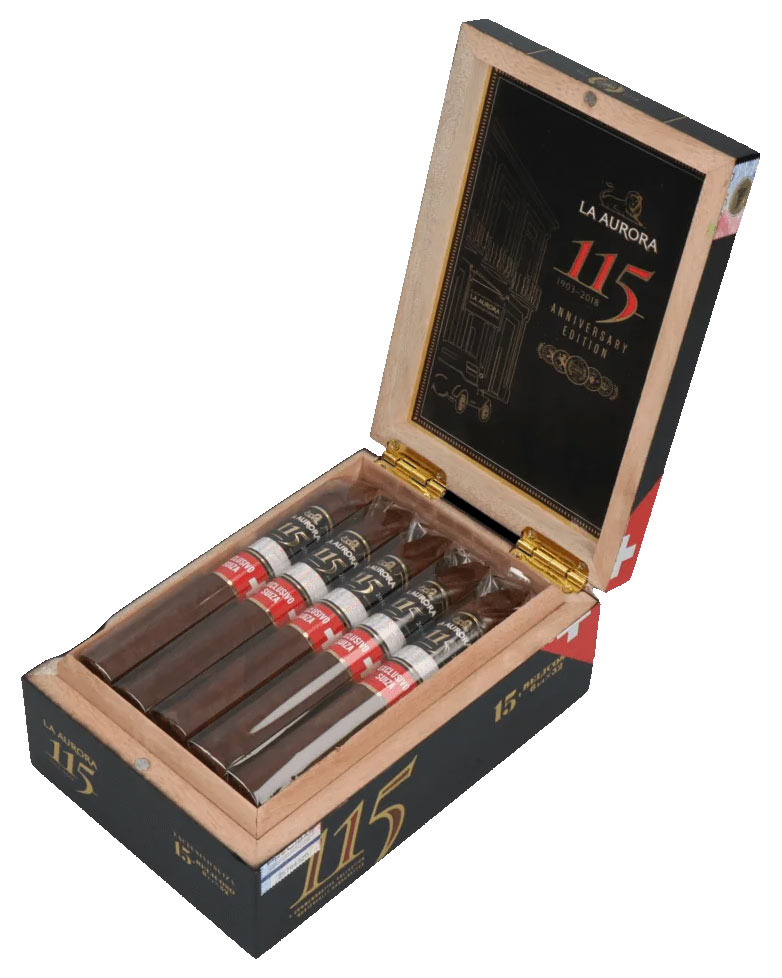 狮子牌115周年彪丽高 La Aurora 115 Anniversary Edition Belicosos