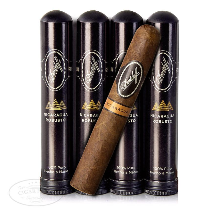 大卫杜夫-尼加拉瓜托保斯铝管 大卫杜夫尼加拉瓜罗布图雪茄 Davidoff Nicaragua Robusto