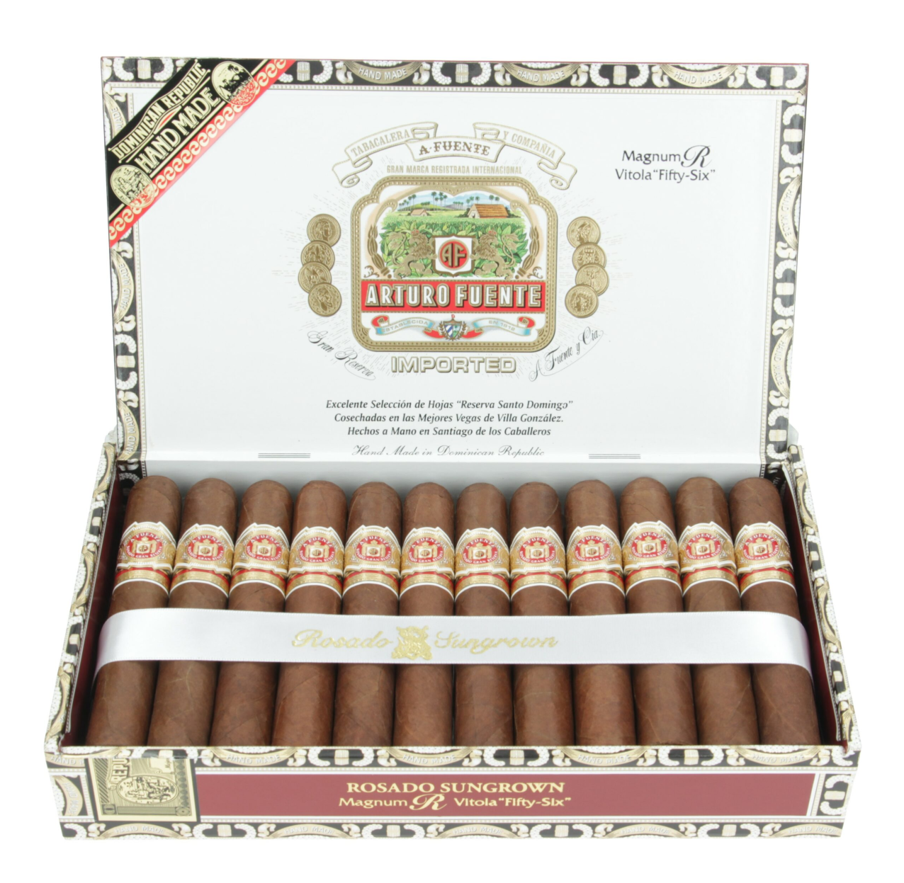 富恩特玛瑙56雪茄 Arturo Fuente Rosado Sun Grown Magnum R 56 雪茄