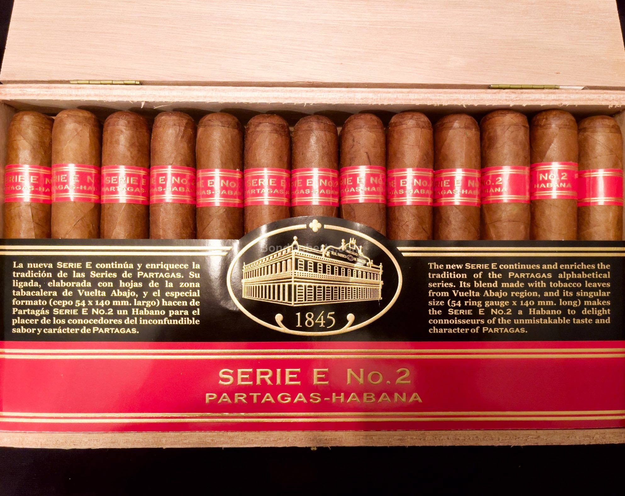 帕特加斯 Partagas Serie E No.2(E2)雪茄