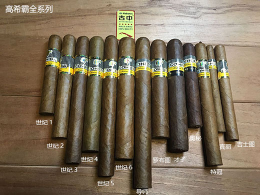 高希霸世纪六（Cohiba Siglo VI）雪茄