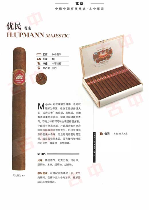 乌普曼（优民）君主 H.Upmann No.2